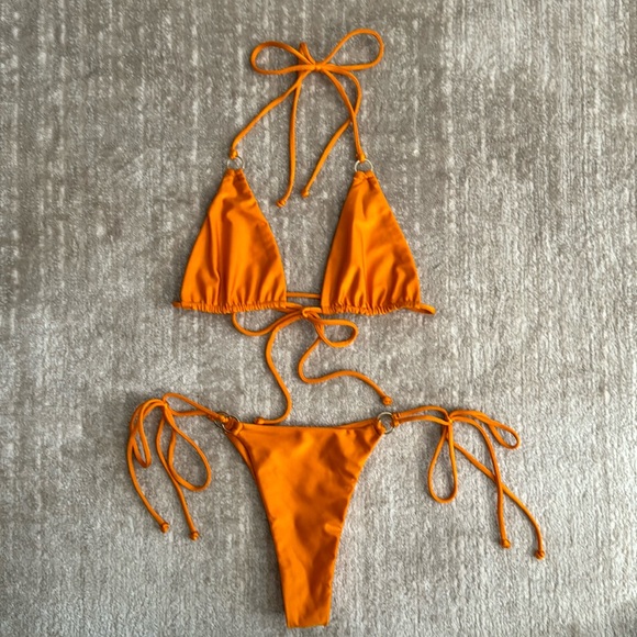 CANALUZ SWIM Bikini in Mango - Picture 2 of 11